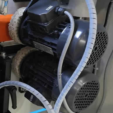 Buffers to clean the panels