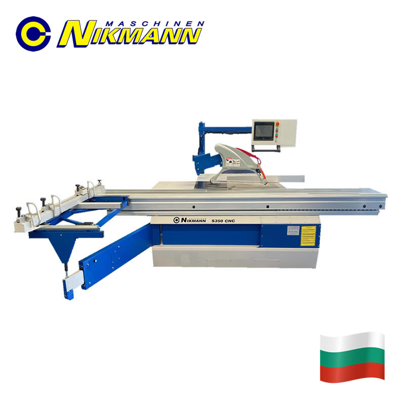 Sliding Table Panel saw NikMann-S350-cnc